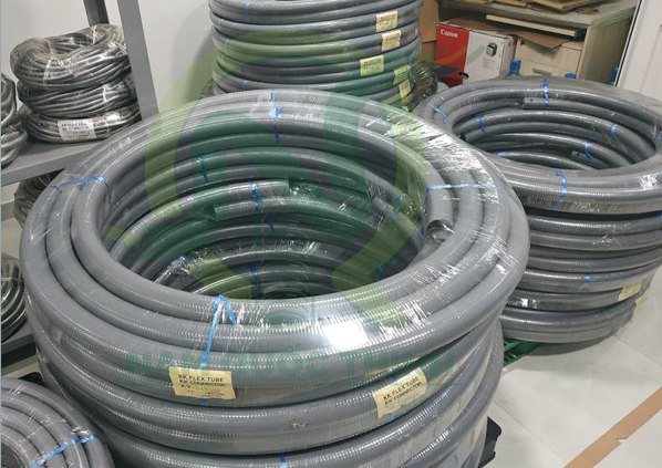 Ống ruột gà chống dầu