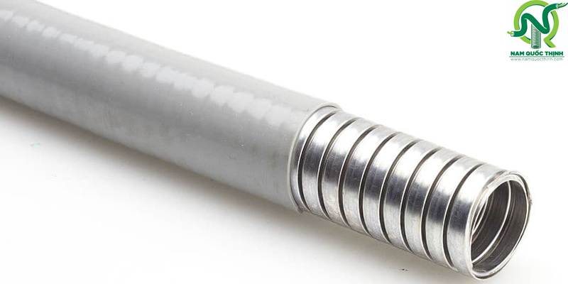 Ống ruột gà lõi thép chống thấm nước dầu