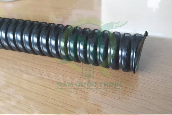 Ống ruột gà bọc nhựa chịu dầu KLV Nippon Seam cao cấp